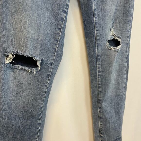 Pilcro and the Letterpress by Anthropologie Slim Boyfriend Light Wash Jeans 25 - Picture 3 of 5